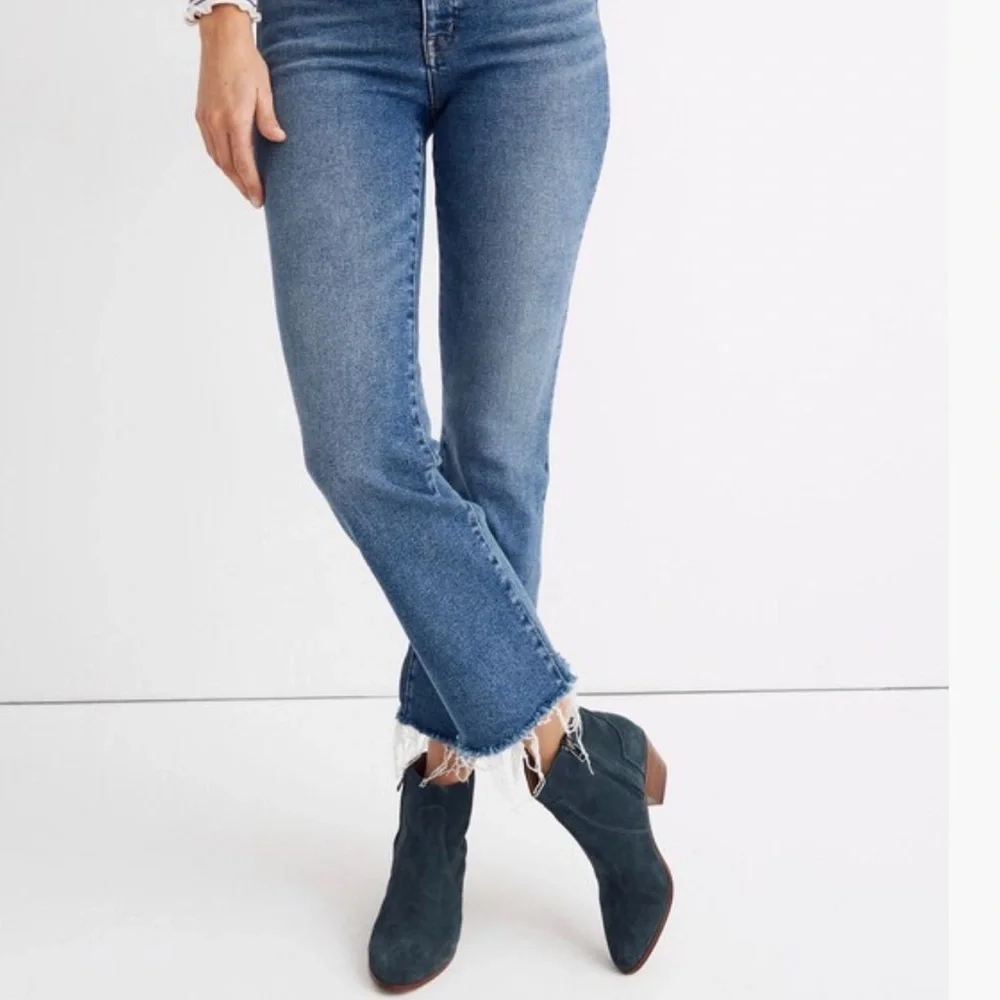 Madewell Cali Demi-Boot Blue Jeans size 27 - Picture 6 of 13